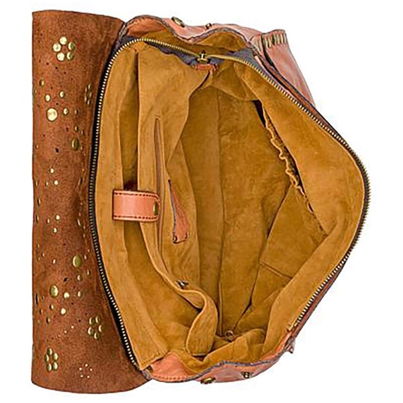 Patricia Nash Cazorla Flap Leather Backpack - Picture 3 of 12